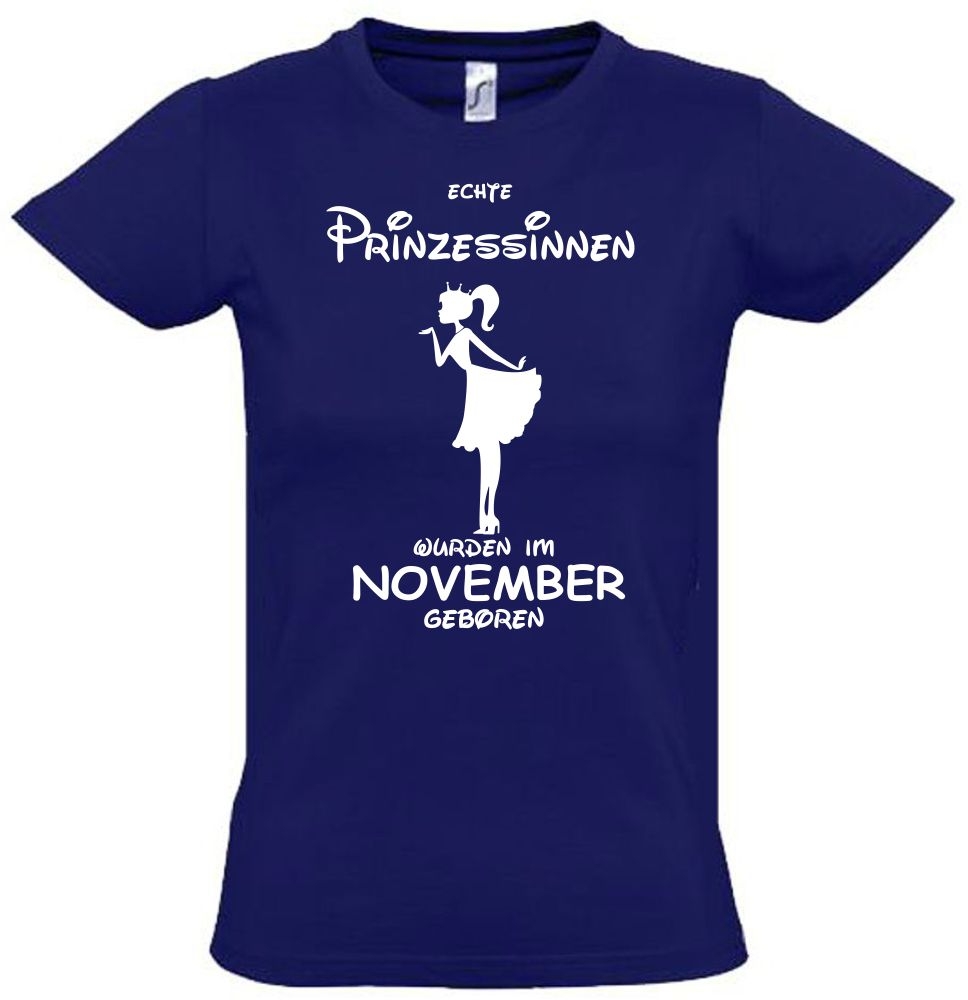 43+ Sprueche zum 80 geburtstag tante , Echte Prinzessinnen wurden im November geboren ! Mädchen Geburtstag TSHIRT Kids Gr.128 164 cm