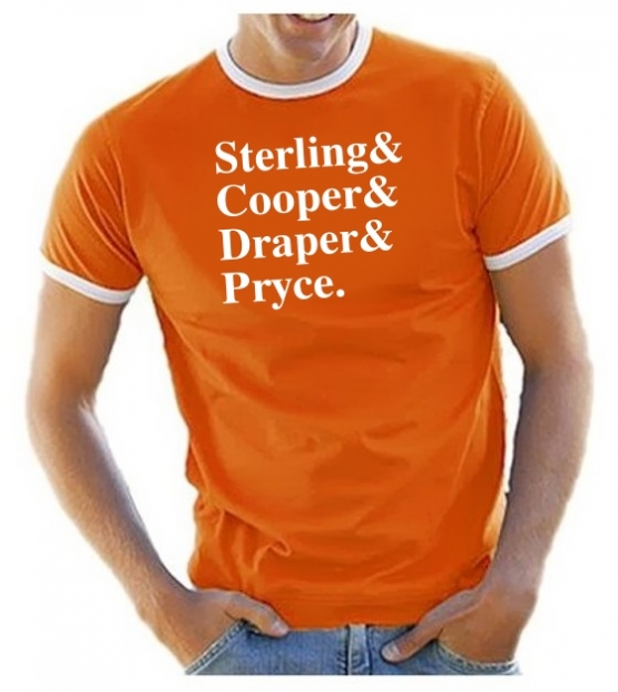 Sterling Cooper Draper Pryce RINGER TSHIRT