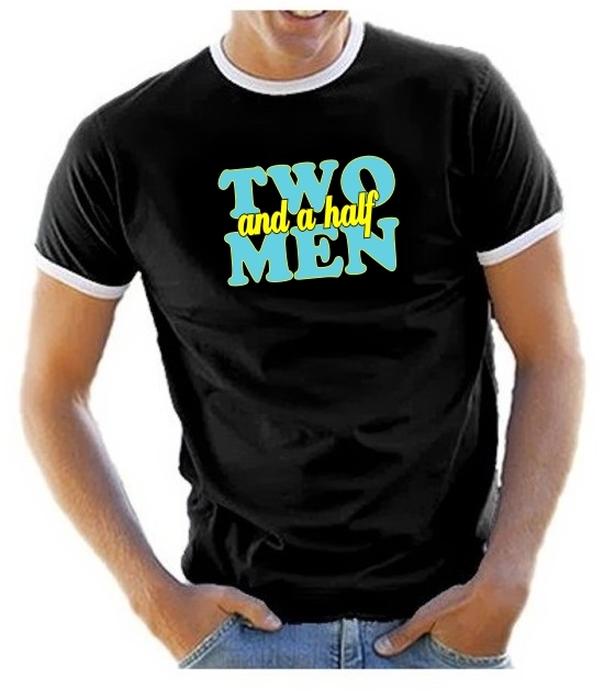 Two and a half Men RINGER T-SHIRT