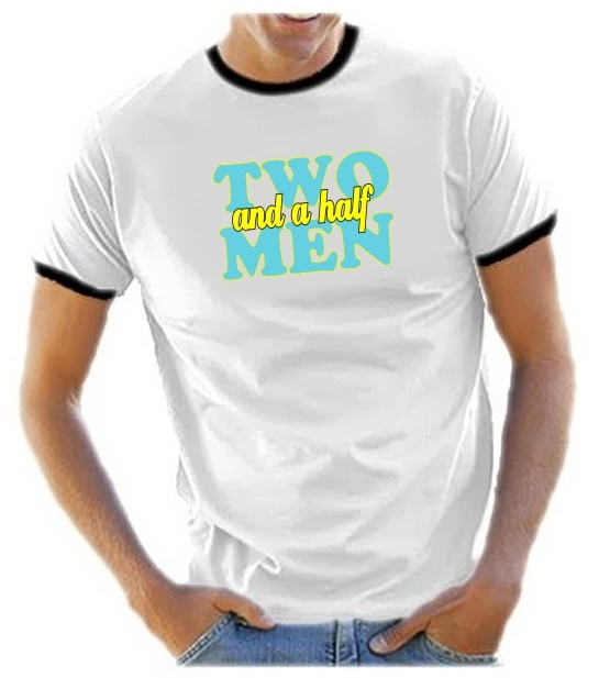 Two and a half Men RINGER T-SHIRT