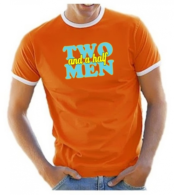 Two and a half Men RINGER T-SHIRT