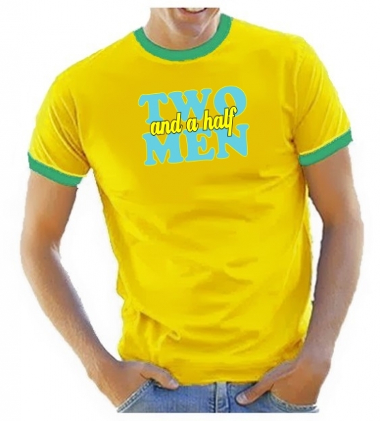 Two and a half Men RINGER T-SHIRT