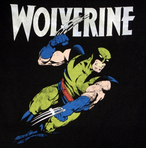 WOLVERINE T-SHIRT SUPERHELDEN MARVEL + DC COMICS