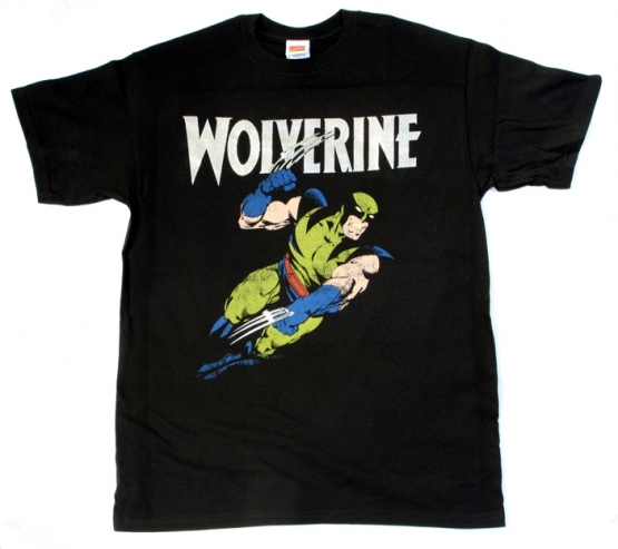 WOLVERINE T-SHIRT SUPERHELDEN MARVEL + DC COMICS