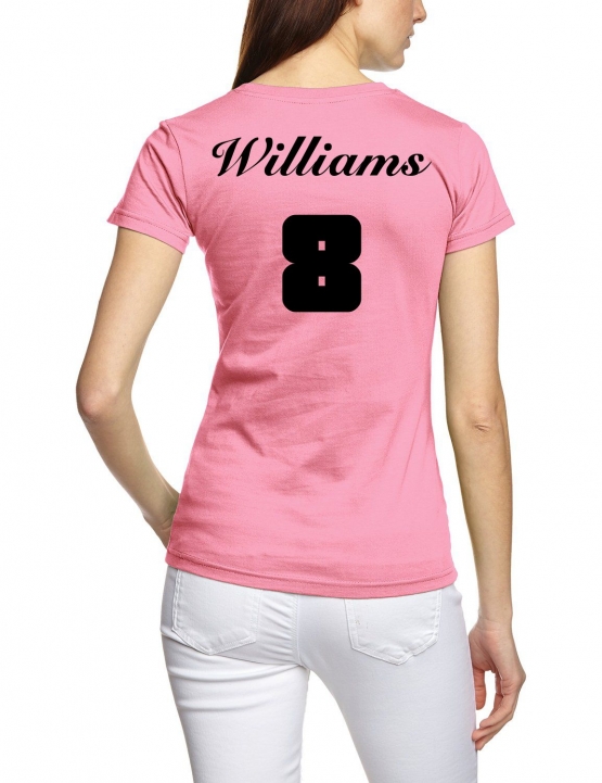 WILLIAMS NR.8 - T-SHIRT GIRLY -