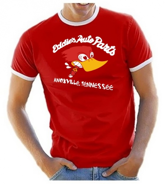 EDDIES AUTO PARTS T-SHIRT RINGER