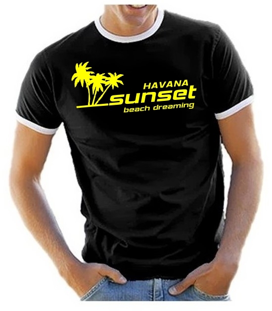 Havana BEACH DREAMING RINGER SHIRT