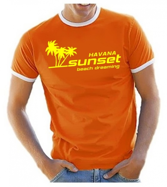 Havana BEACH DREAMING RINGER SHIRT