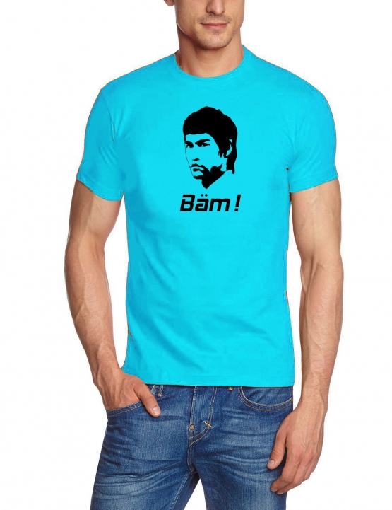 Bäm T-Shirt BÄM in your face Bruce Lee t-shirt