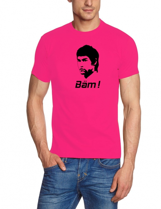 Bäm T-Shirt BÄM in your face Bruce Lee t-shirt