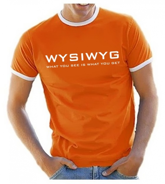 WYSIWYG T-SHIRT RINGER