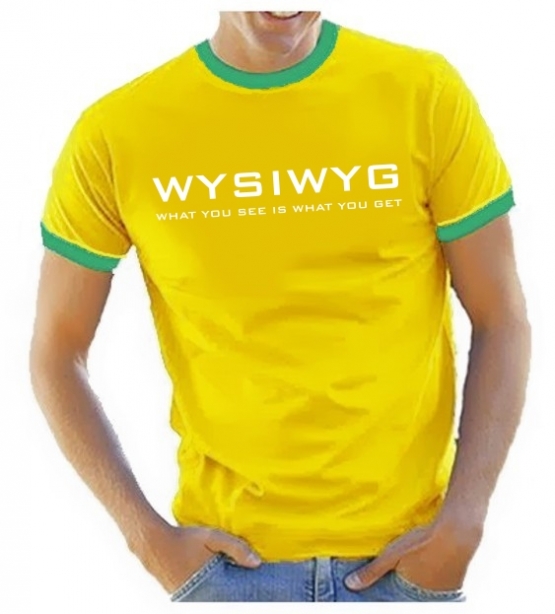 WYSIWYG T-SHIRT RINGER