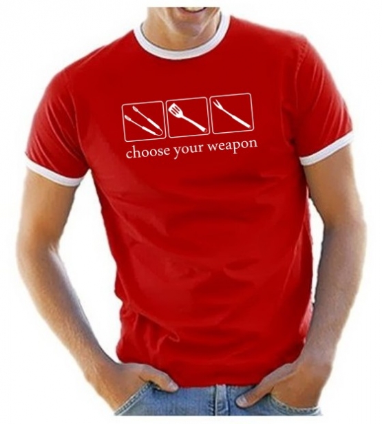 Choose your weapon T-SHIRT GRILLEN BBQ