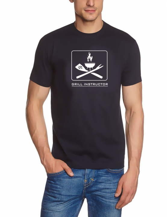 GRILL INSTRUCTOR  TSHIRT shirt T-SHIRT grillen BBQ