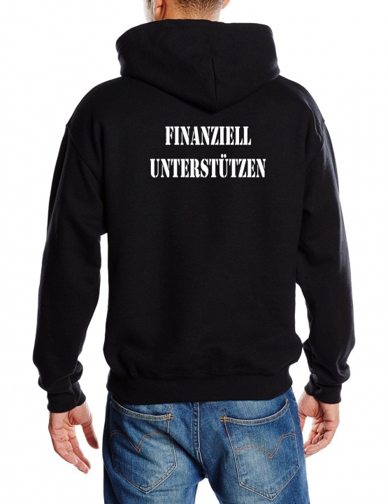 Ihr könnt mich alle mal - finanziell unterstützen T-SHIRT vo+hi