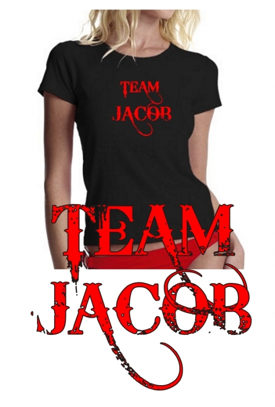 TEAM JACOB - GIRLY T-SHIRT