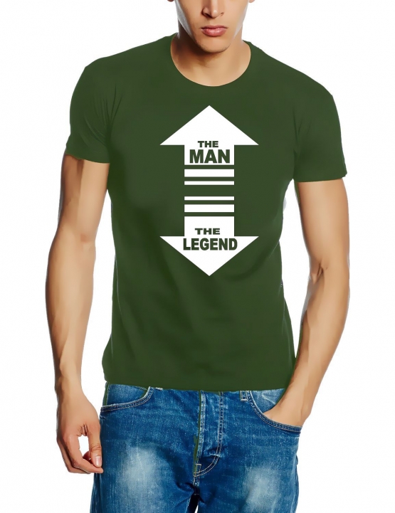 THE MAN - THE LEGEND - T-SHIRT S M L XL XXL XXXL