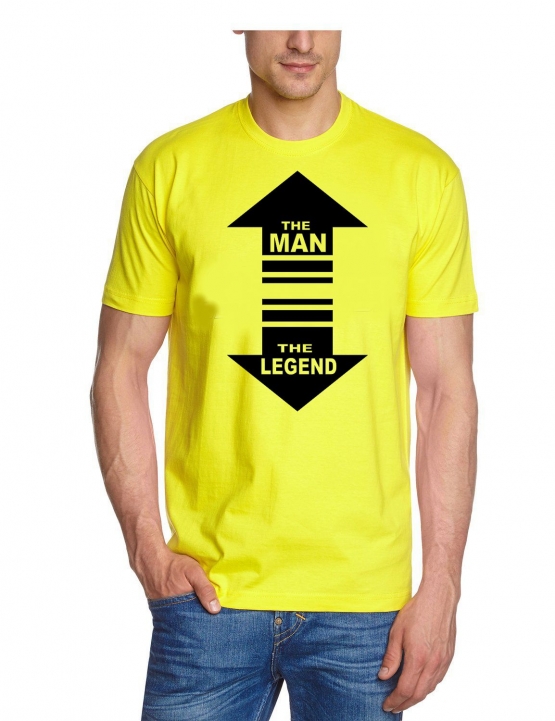 THE MAN - THE LEGEND - T-SHIRT S M L XL XXL XXXL