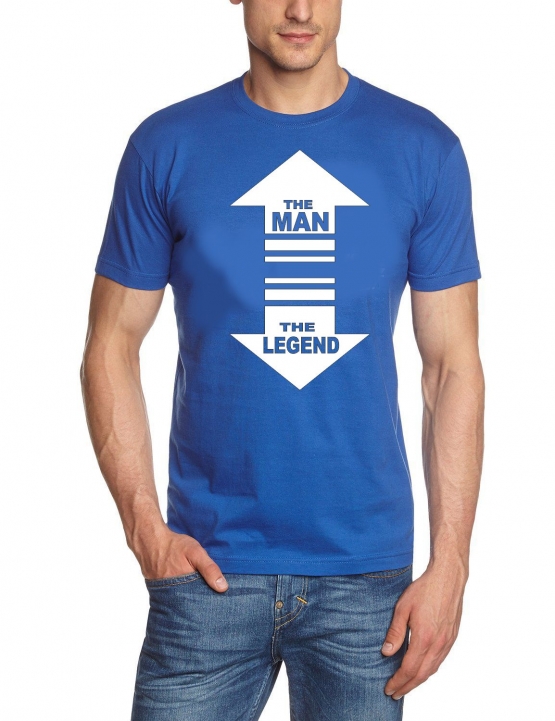 THE MAN - THE LEGEND - T-SHIRT S M L XL XXL XXXL