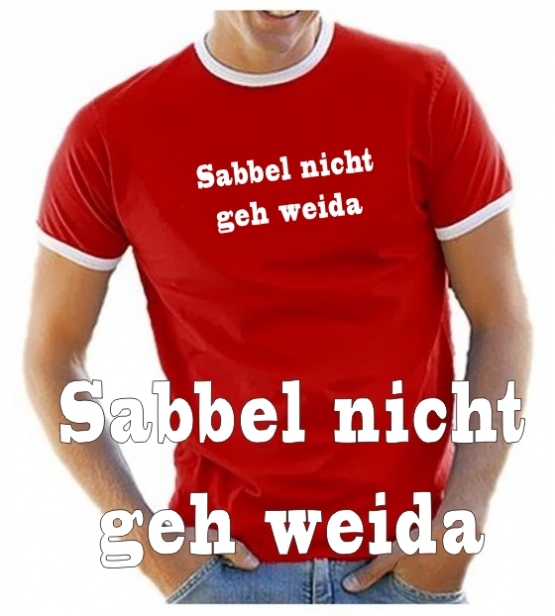 SABBEL NICHT GEH WEIDA - T-SHIRT