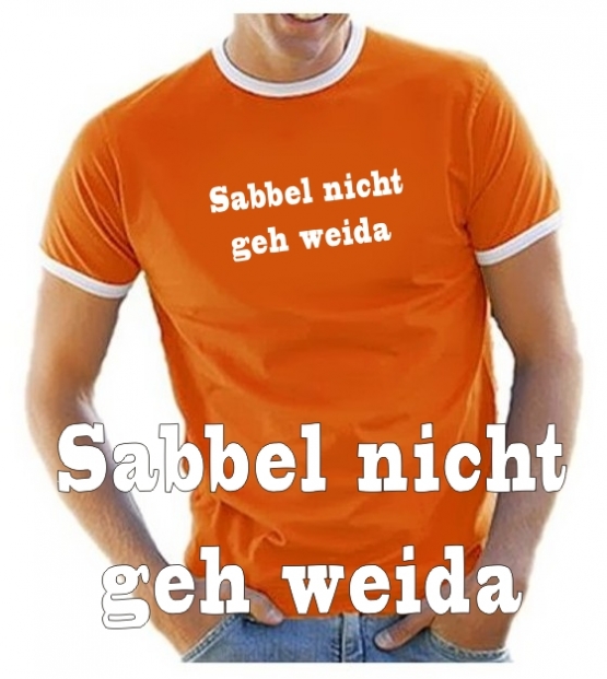 SABBEL NICHT GEH WEIDA - T-SHIRT