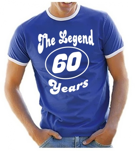 THE LEGEND 20 30 40 50 60 JAHRE oder Deine ZAHL T-SHIRT