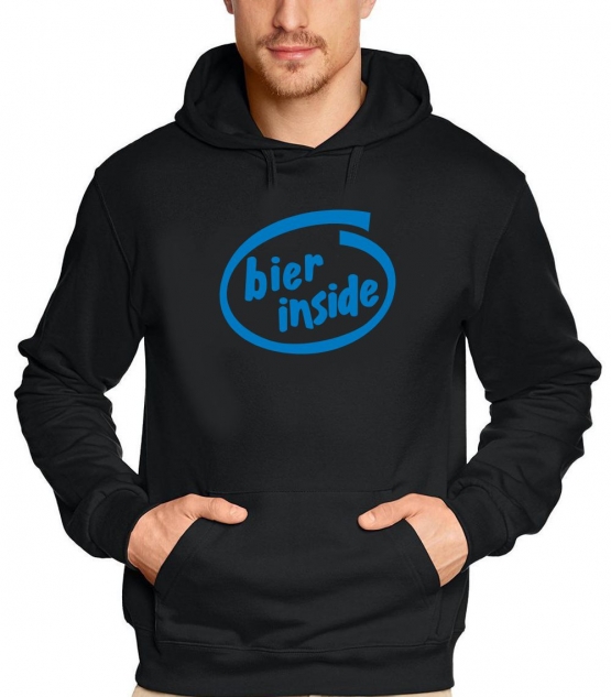 BIER INSIDE KAPUZEN SWEATSHIRT