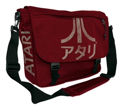 ATARI Tasche japanese Logo darkred