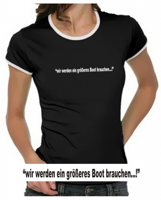 Wir werden ein groesseres Boot brauchen ! Der weiße Hai - Girly