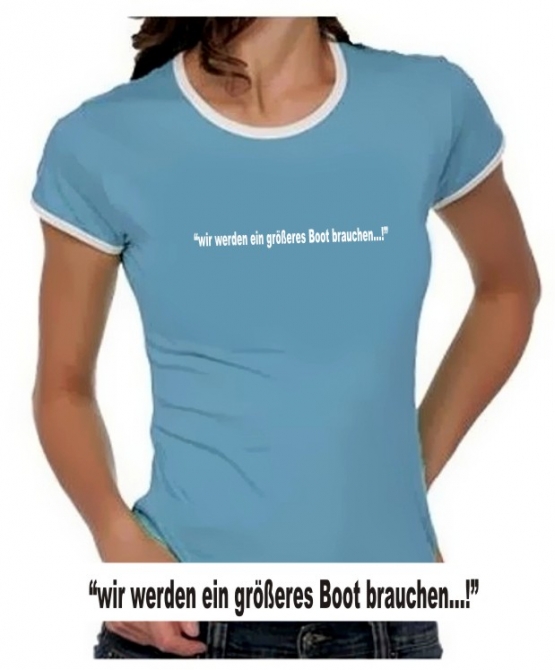 Wir werden ein groesseres Boot brauchen ! Der weiße Hai - Girly