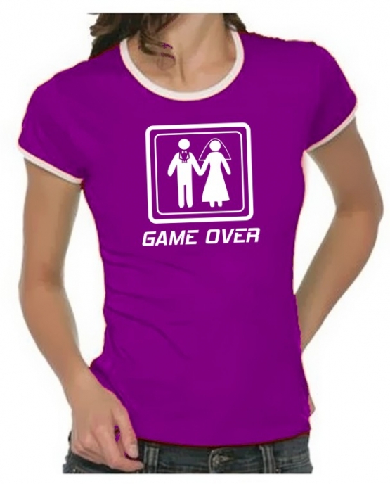 GAME OVER Girly Ringer Junggesellinnen Abschied