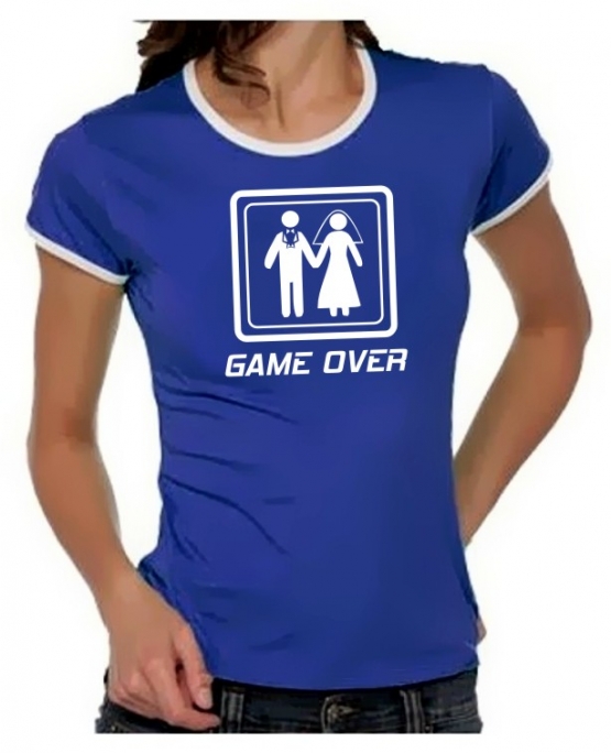 GAME OVER Girly Ringer Junggesellinnen Abschied