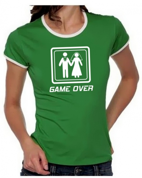 GAME OVER Girly Ringer Junggesellinnen Abschied