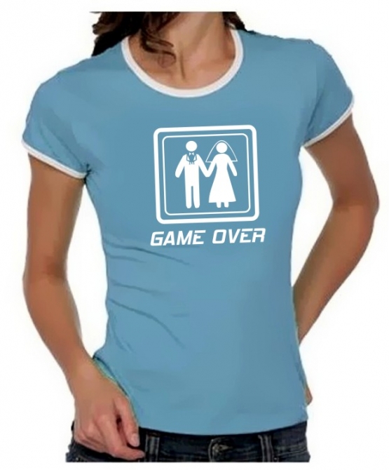 GAME OVER Girly Ringer Junggesellinnen Abschied