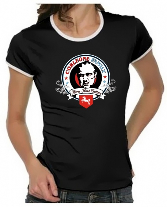 Horse Head Cutters Don Corleone Girly Ringer S M L XL