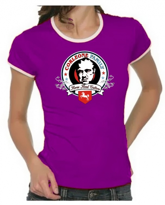 Horse Head Cutters Don Corleone Girly Ringer S M L XL