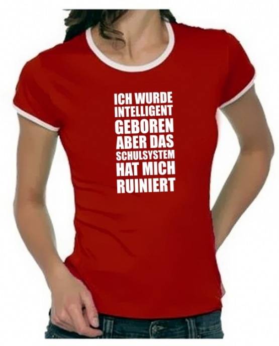 Ich wurde intelligent geboren, aber das Schulsystem .. Girly Rin