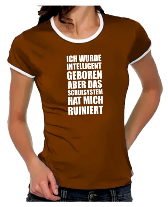 Ich wurde intelligent geboren, aber das Schulsystem .. Girly Rin