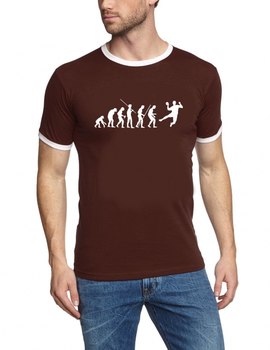 Handball evolution Ringer T-Shirt