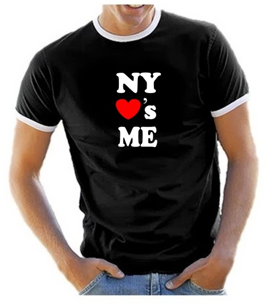 NY loves ME T-SHIRT DAMEN + HERREN