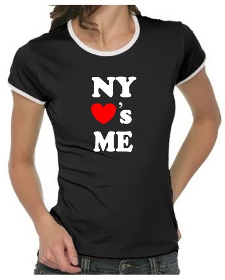 NY loves ME T-SHIRT DAMEN + HERREN