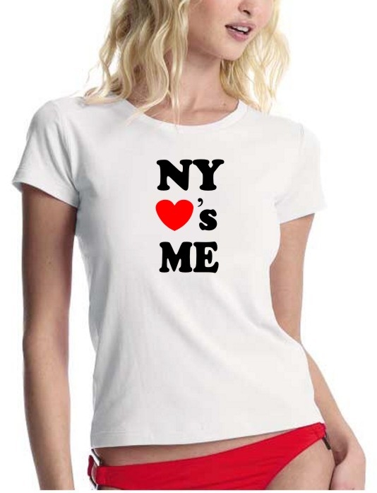 NY loves ME T-SHIRT DAMEN + HERREN