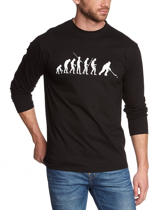 Eishockey evolution T-SHIRT ICEHOCKEY