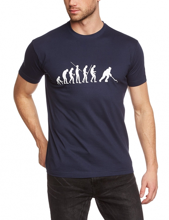 Eishockey evolution T-SHIRT ICEHOCKEY