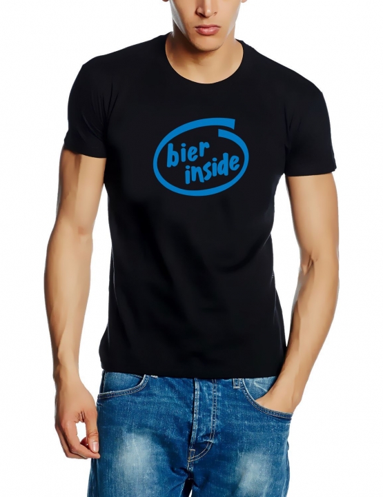 Bier inside fun  T-Shirt S M L XL XXL XXXL