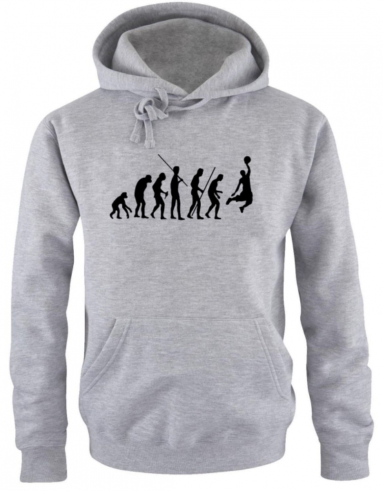 BASKETBALL evolution HOODIE SWEATSHIRT S M L XL XXXL