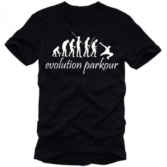 Parkour evolution T-SHIRT S M L XL XXL XXXL