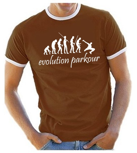 Parkour evolution T-SHIRT S M L XL XXL XXXL