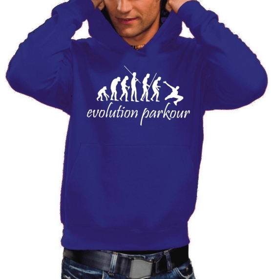 Parkour evolution Hoodie Sweatshirt S M L XL XXL XXXL