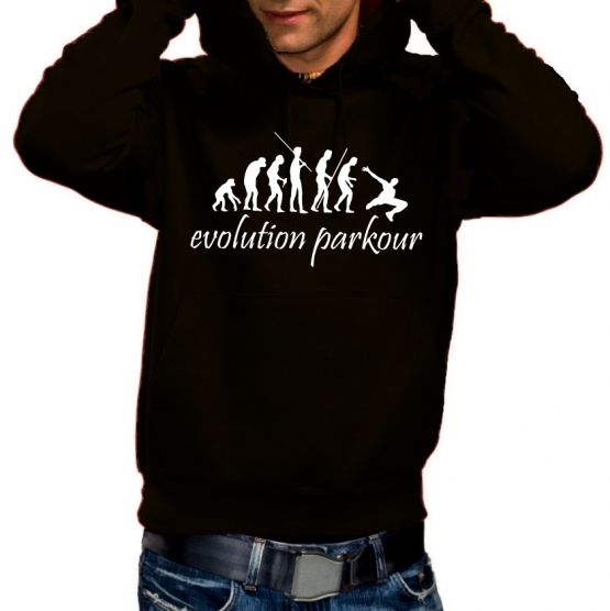 Parkour evolution Hoodie Sweatshirt S M L XL XXL XXXL